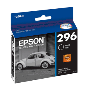 CARTUCHO EPSON NEGRO 296