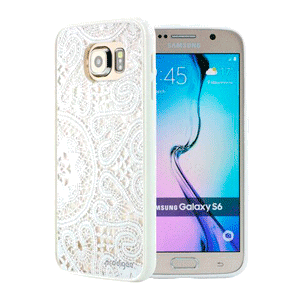 ESTUCHE PRODIGEE GALAXY S6 LACE BLANCO