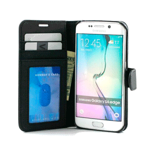 FOLIO PRODIGEE GALAXY S6 EDGE NEGRO