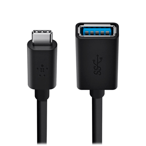 CABLE USB TIPO C NEGRO 3.0 BELKIN