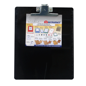 TABLAS PLASTICAS CARTA NEGRO