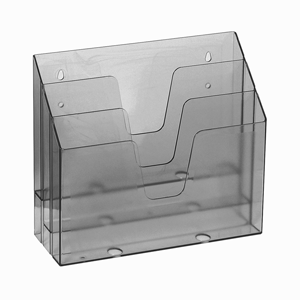 ORGANIZADOR OFICINA VERTICAL 3 DIV NEGRO
