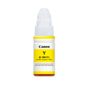 BOTELLA DE TINTA CANON AMARILLA 190-Y