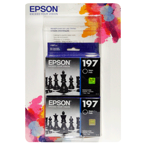 CARTUCHO EPSON 197XL NEGRO 2PK
