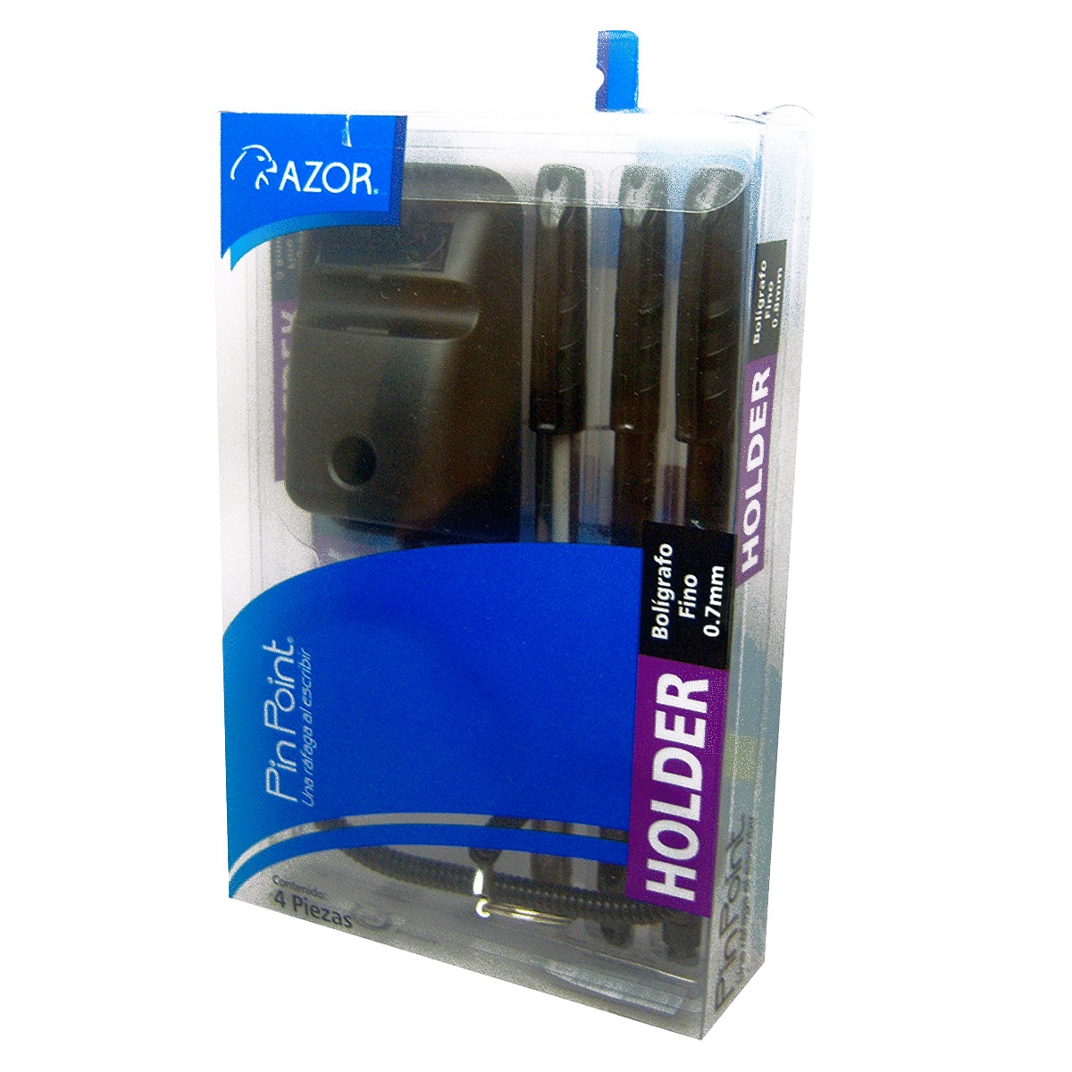 CARTERA 6806 PIN POINT HOLDER COLOR NEGRO (3