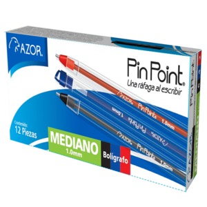 BOLIGRAFO AZOR PIN POINT SURT 12U BOLIGRAFO AZOR PIN POINT SURT 12U