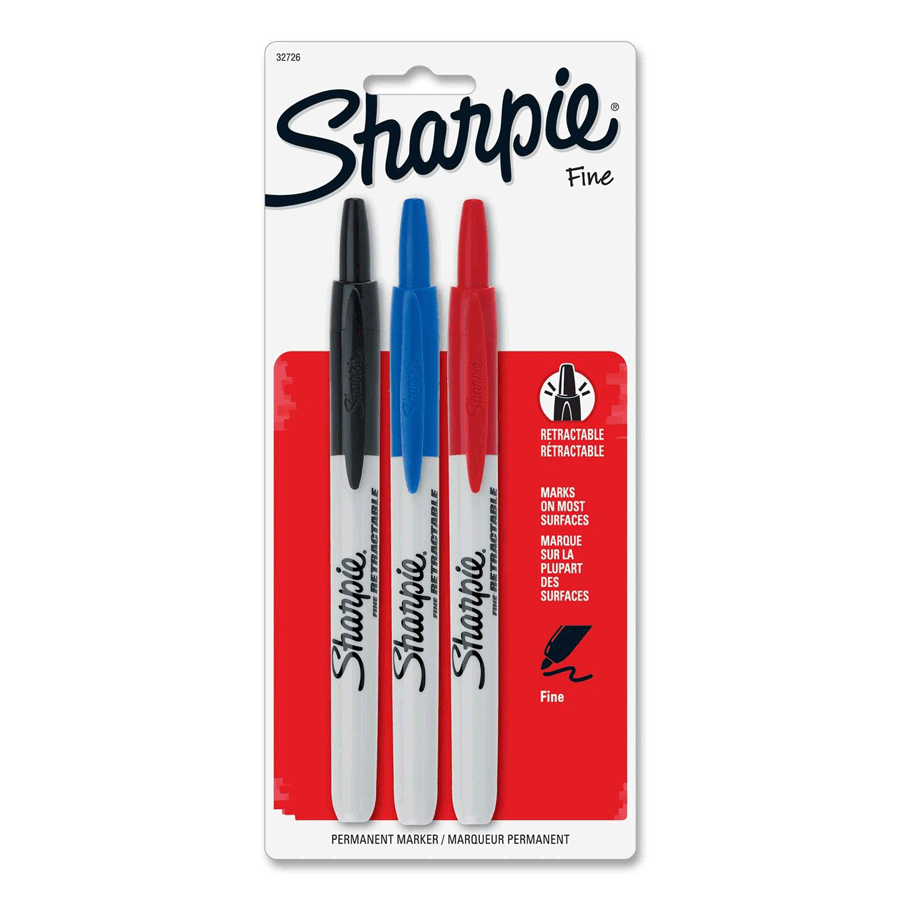 SHARPIE RT SURTIDO B/3