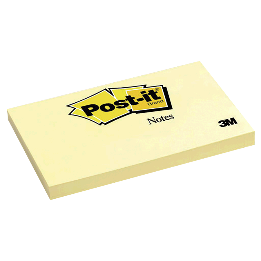 POST-IT AMARILLO 3X5 100H PZA