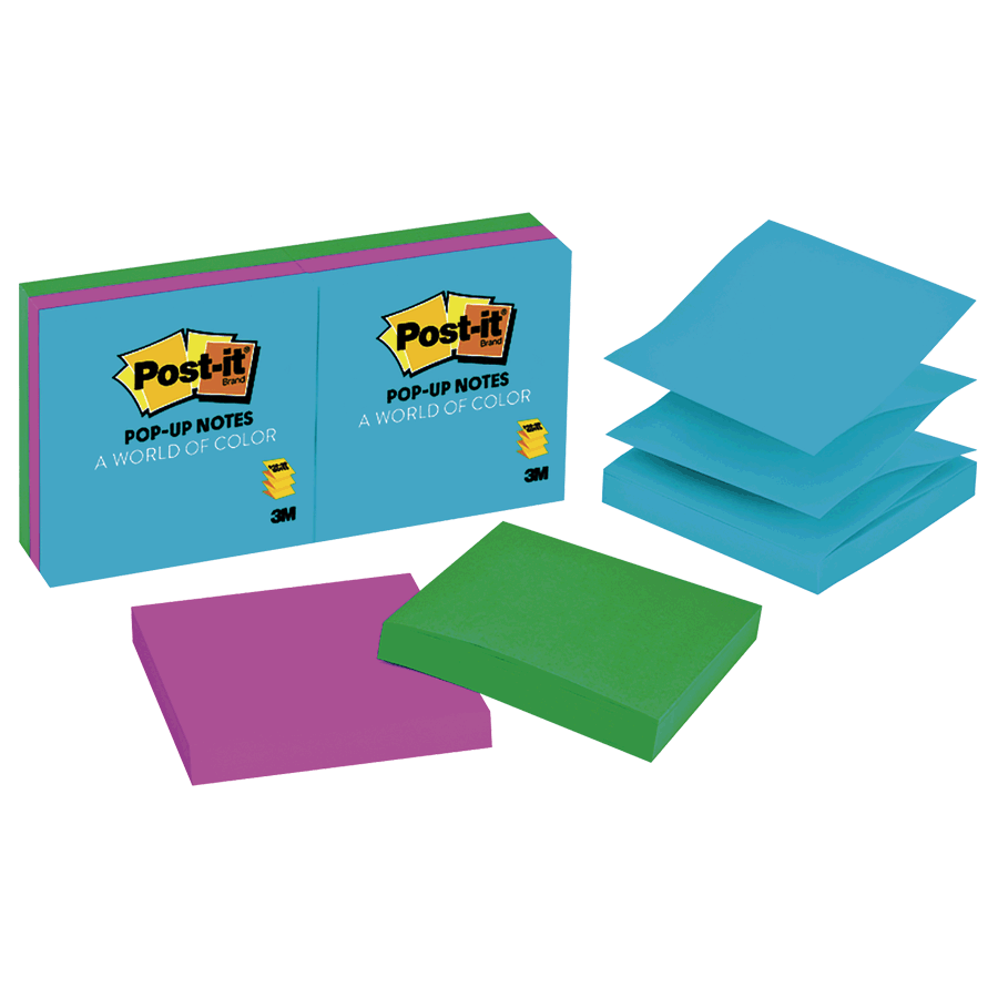 POST-IT POPUP JAIPUR 3X3 PQ/6