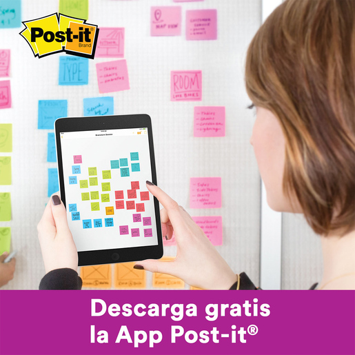 NOTAS ADHESIVAS POST IT SUPER STICKY NOTES 5U
