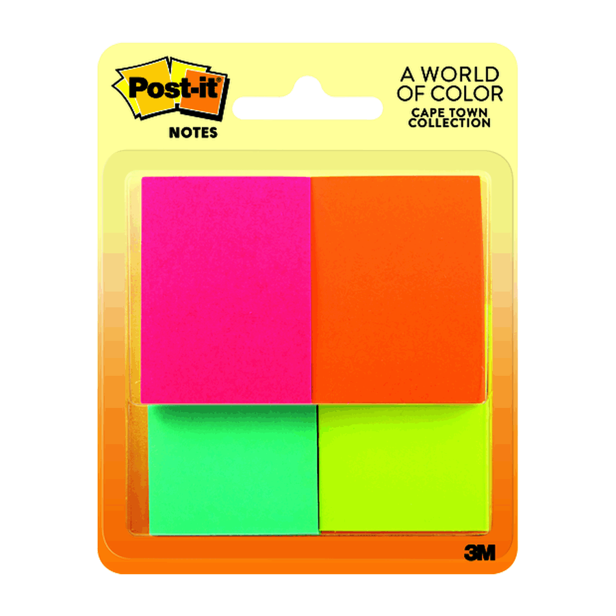 POST-IT CAPETOWN 1.5X2 50H PQ/4