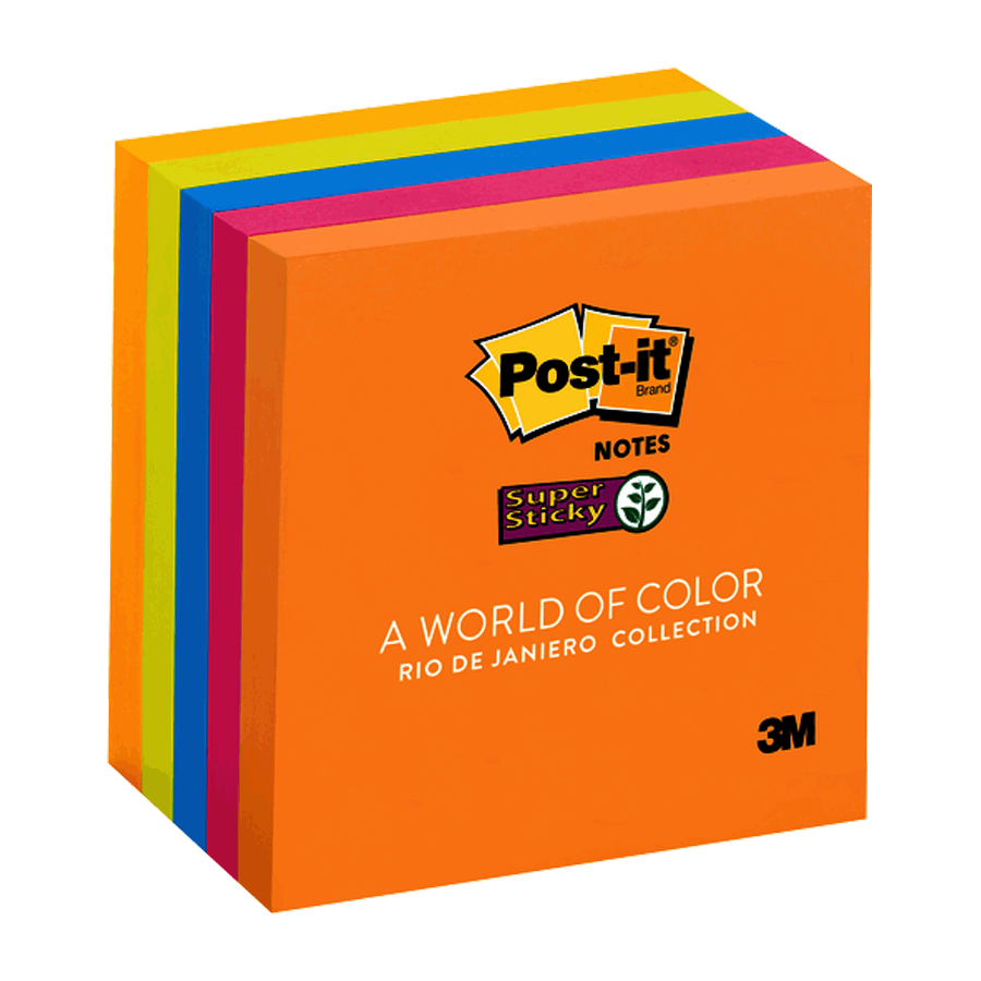 POST-IT RIO 3X3 90H PQ/5