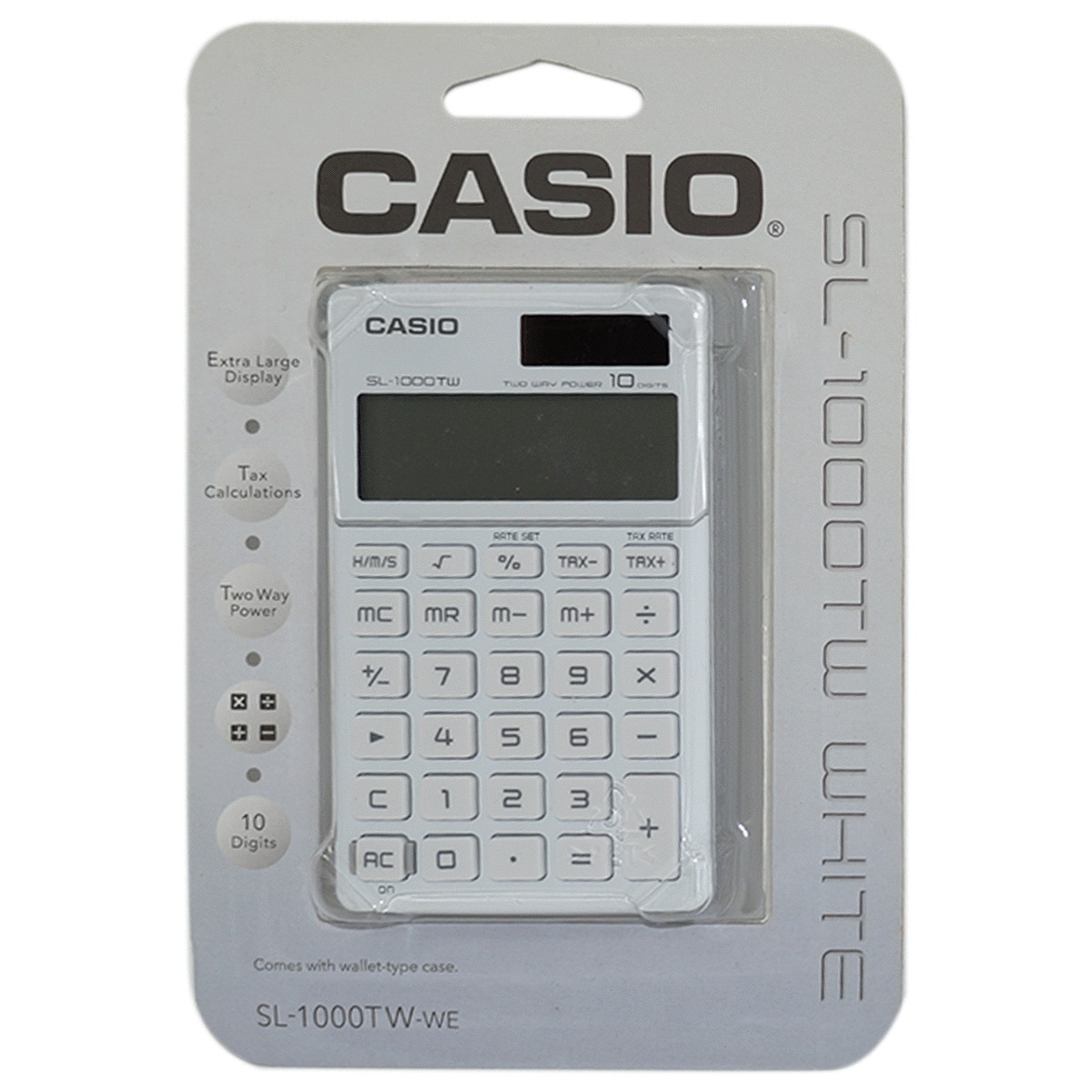 CALCULADORA D/BOLSILLO 10 DIG BCA