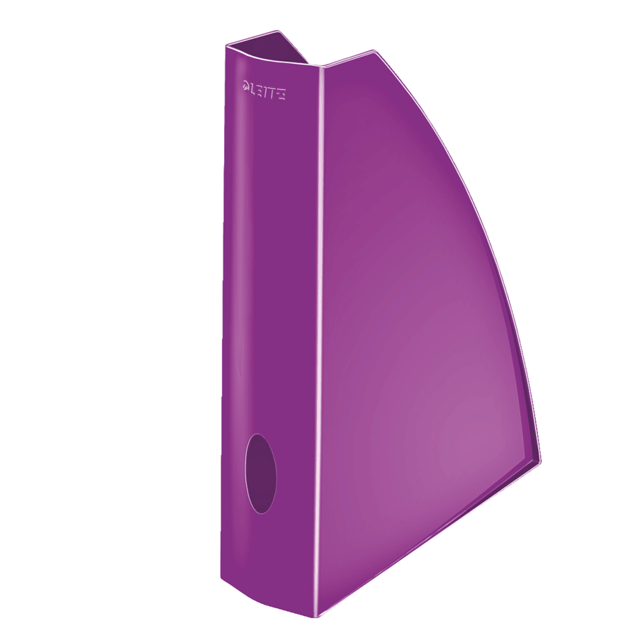 REVISTERO PLASTICO LEITZ WOW MORADO