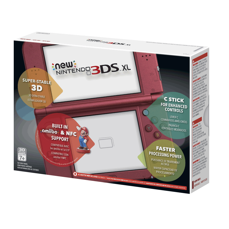 CONSOLA NINTENDO 3DS XL PORTATIL