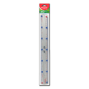 REGLA TRANS 30 CM BLISTER PACK REGLA TRANS 30 CM BLISTER PACK