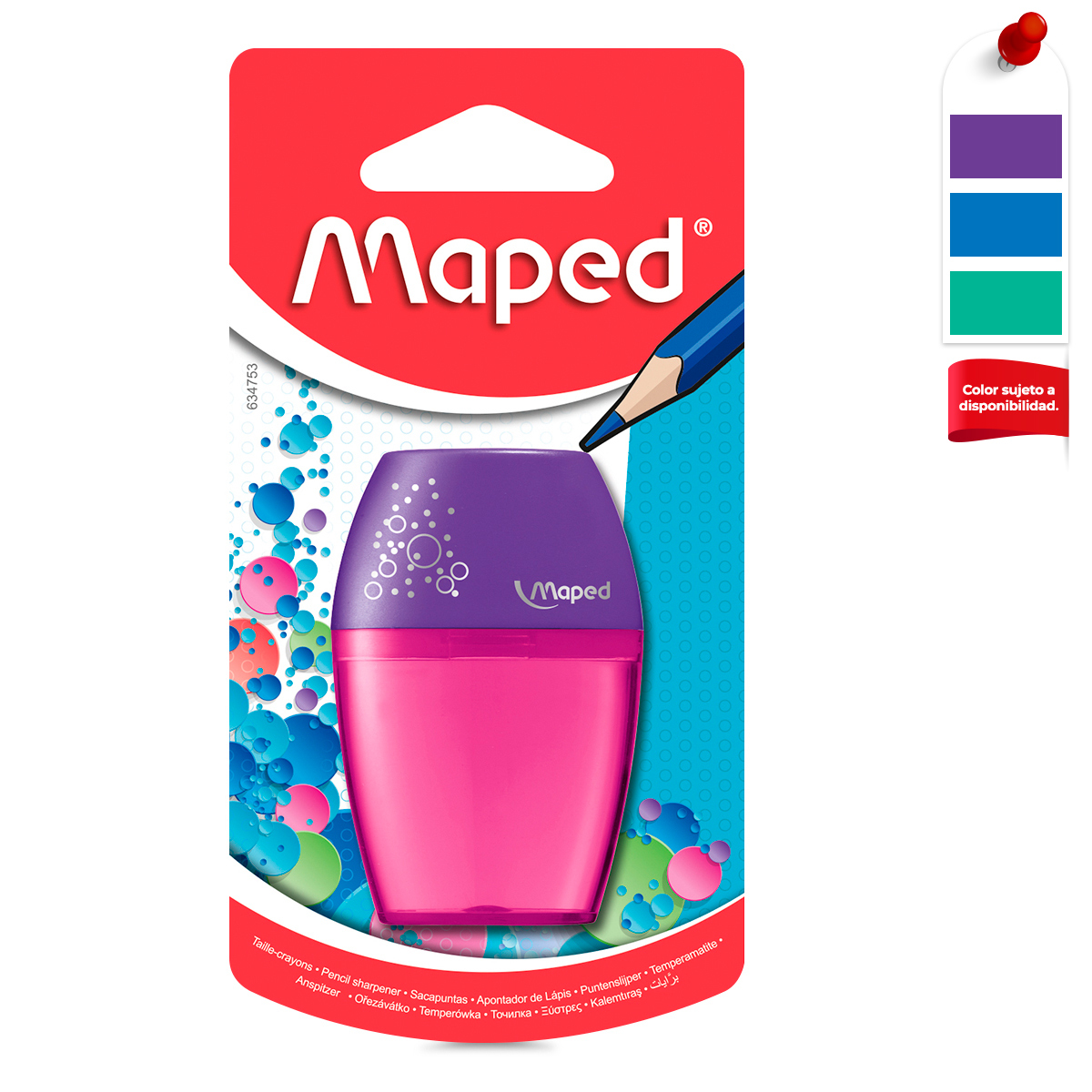 SACAPUNTAS ELIPTICO MAPED