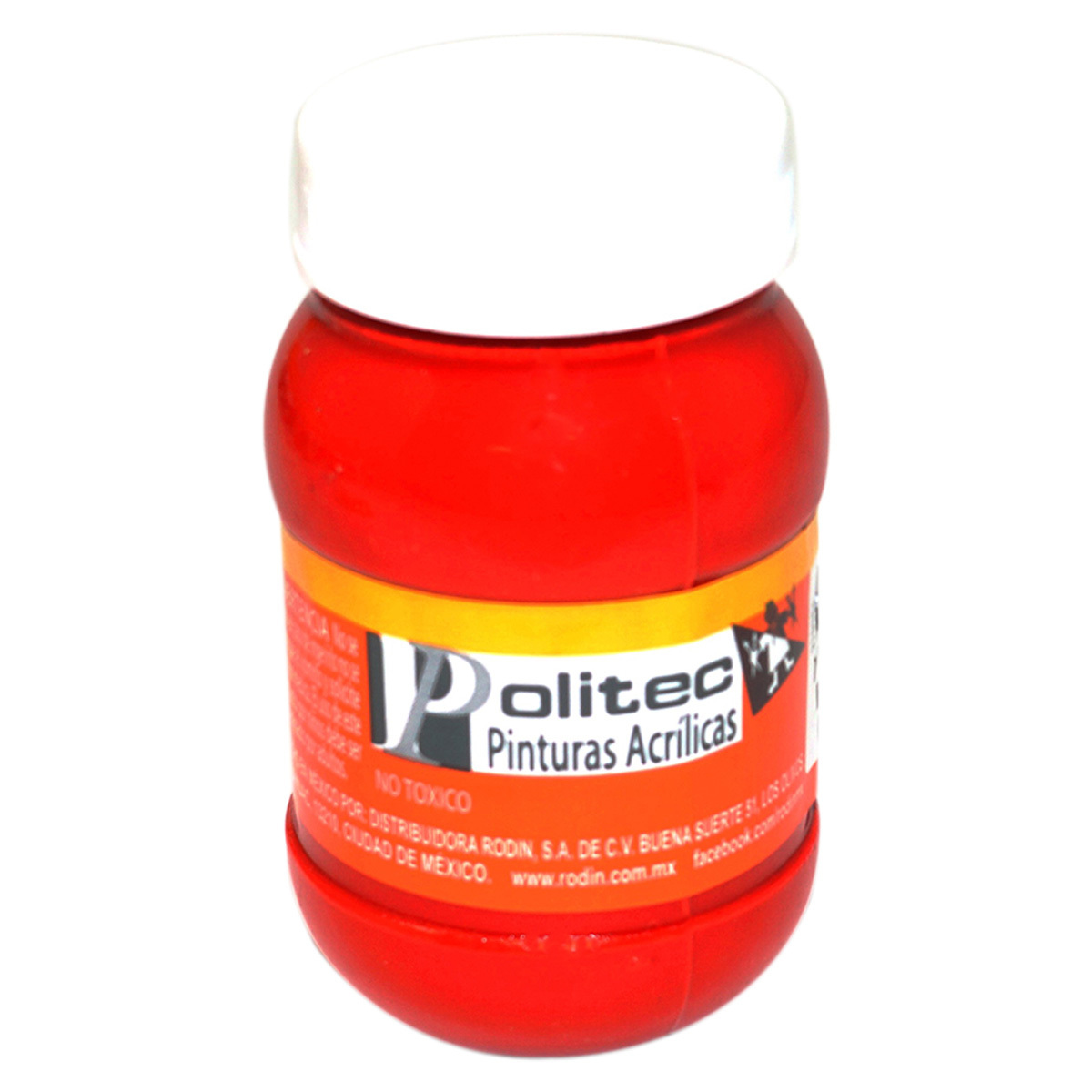 PINTURA ACRILICA ROJO ACRILICO POLITEC N304 100ML PZ