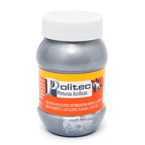 PINTURA ACRILICA PLATA POLITEC L-700 100ML PZ PINTURA ACRILICA PLATA POLITEC L-700 100ML PZ