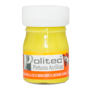 PINTURA ACRILICA LIMON HANZA POLITEC N307 20ML PZ