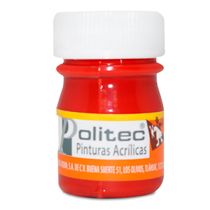 PINTURA ACRILICA CARMIN POLITEC N319 20ML PZ PINTURA ACRILICA CARMIN POLITEC N319 20ML PZ
