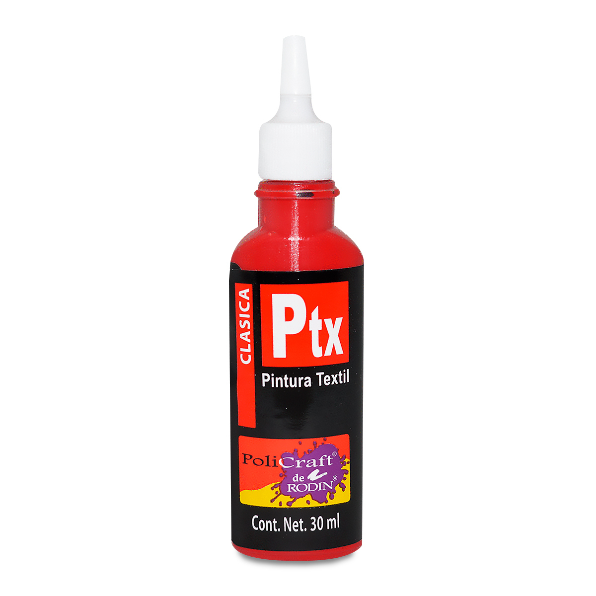 PINTURA TEXTIL PTX ROJO 608 PZ
