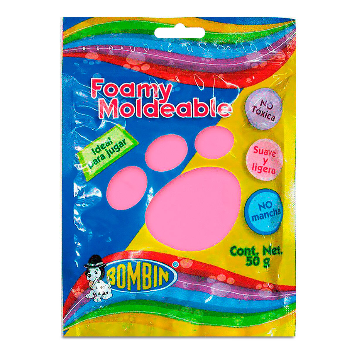 FOAMY MOLDEABLE BOMBIN ROSA 1U