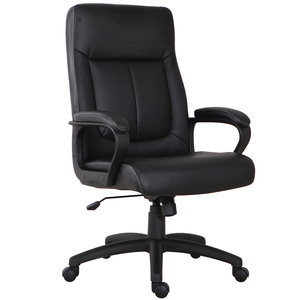 SILLA GERENCIAL PU NEGRA SILLA GERENCIAL PU NEGRA