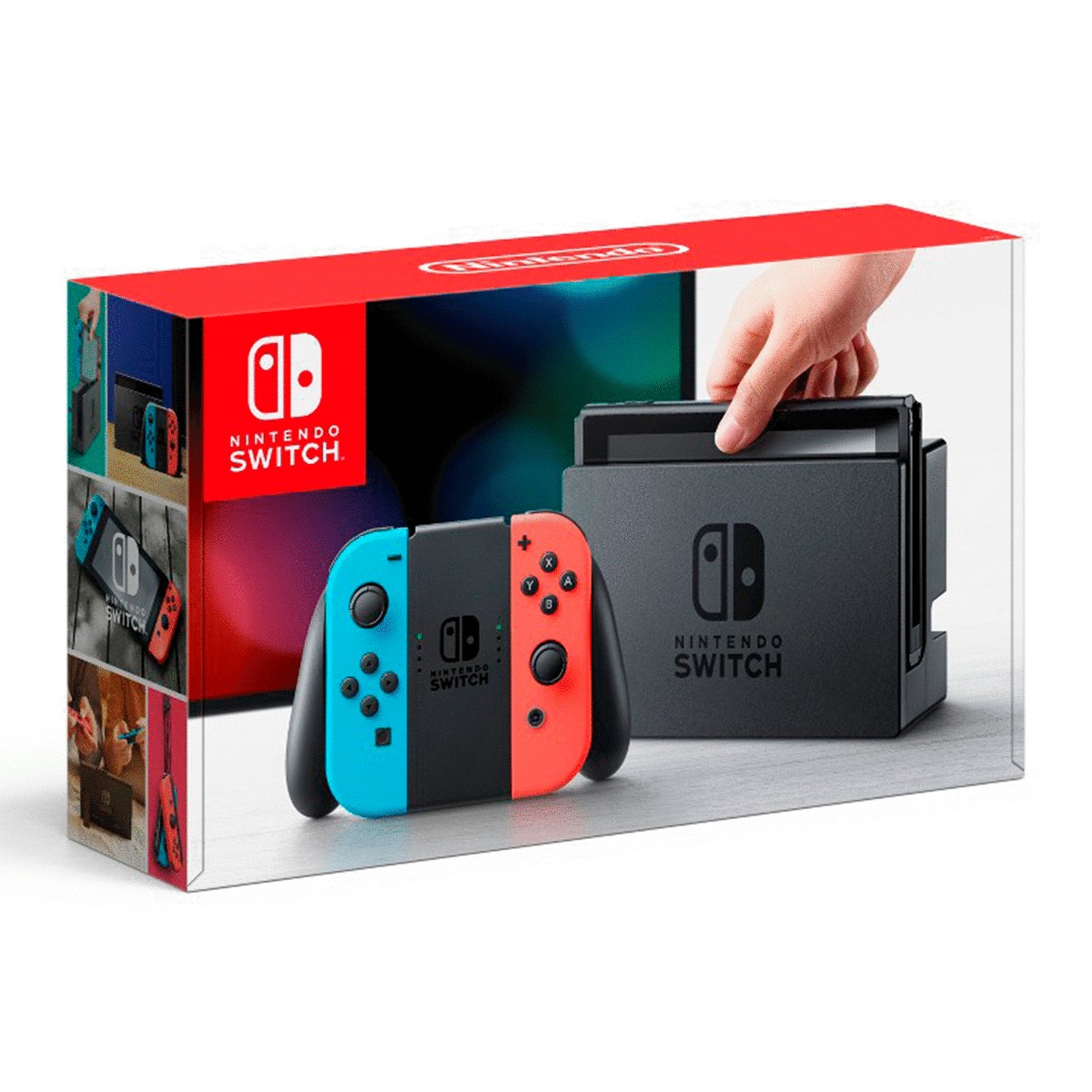 CONSOLA NINTENDO SWITCH CON JOY ROJO / AZUL NEON