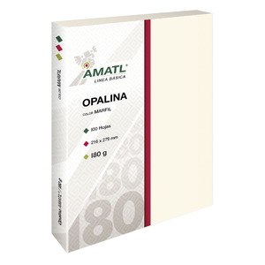 OPALINA AMATL MARFIL 180G CARTA 100 HJS OPALINA AMATL MARFIL 180G CARTA 100 HJS