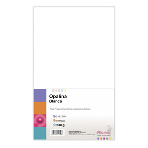 OPALINA BLANCA OFICIO 230GR 50H OPALINA BLANCA OFICIO 230GR 50H