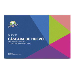 BLOCK CASCARA DE HUEVO OFICIO BLOCK CASCARA DE HUEVO OFICIO