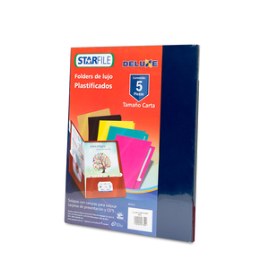 FOLDER PLASTICO CARTA AZUL 5U FOLDER PLASTICO CARTA AZUL 5U