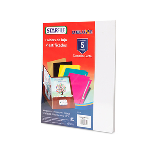 FOLDER PLASTICO CARTA BLANCO 5U FOLDER PLASTICO CARTA BLANCO 5U