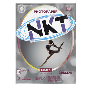 PAPEL FOTO 230G/CRT MATTE DUAL 12H EN BOLSA PAPEL FOTO 230G/CRT MATTE DUAL 12H EN BOLSA