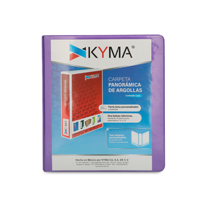 CARPETA PANORAMICA KYMA ARILLO O 1PG MORADO CARPETA PANORAMICA KYMA ARILLO O 1PG MORADO