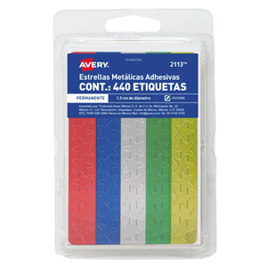 ESTRELLAS VARIOS COLORES METÁLICOS PAQ 440 ESTRELLAS VARIOS COLORES METÁLICOS PAQ 440