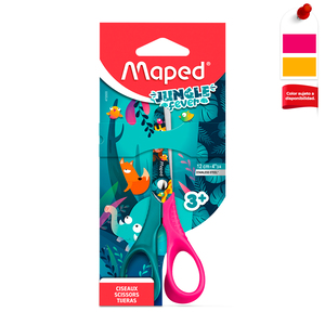TIJERAS MAPED JUNGLE FEVER 12CM TIJERAS MAPED JUNGLE FEVER 12CM