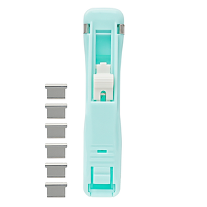 MINI SUJETADOR ISTUDY + 6 CLIPS COLORES PASTEL (VERDE MENTA / MORADO / ROSADO) MINI SUJETADOR ISTUDY + 6 CLIPS COLORES PASTEL (VERDE MENTA / MORADO / ROSADO)