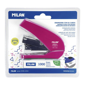 ENGRAPADORA MILAN ENERGY SAVING + 1000 GRAPAS SERIE ACID ROSA ENGRAPADORA MILAN ENERGY SAVING + 1000 GRAPAS SERIE ACID ROSA