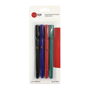 MARCADOR PERMANENTE DOBLE MARCADOR PERMANENTE DOBLE