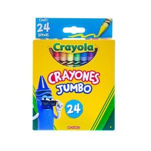 CRAYONES CRAYOLA JUMBO CAJA 24U CRAYONES CRAYOLA JUMBO CAJA 24U