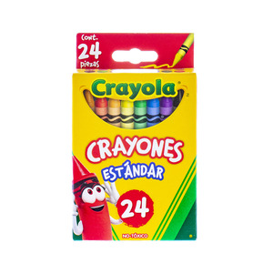 CRAYONES CRAYOLA CLASICOS 24U CRAYONES CRAYOLA CLASICOS 24U