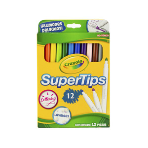 MARCADORES CRAYOLA LAVABLES 12U MARCADORES CRAYOLA LAVABLES 12U