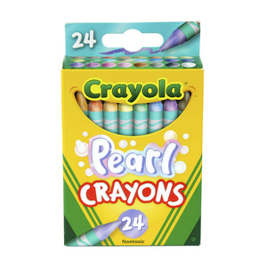 CRAYON CERA CRAYOLA APERLADO 24U CRAYON CERA CRAYOLA APERLADO 24U