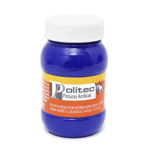 PINTURA ACRILICA AZUL ULTRAMAR POLITEC N315 100ML PZ PINTURA ACRILICA AZUL ULTRAMAR POLITEC N315 100ML PZ