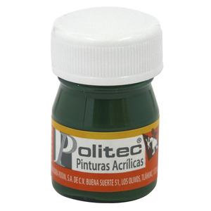 PINTURA ACRILICA VERDE OLIVO POLITEC 20ML PZ PINTURA ACRILICA VERDE OLIVO POLITEC 20ML PZ