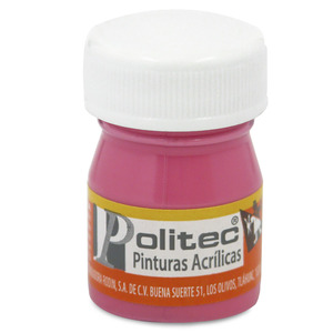 PINTURA ACRILICA ROSA OBS POLITEC 20ML PZ PINTURA ACRILICA ROSA OBS POLITEC 20ML PZ