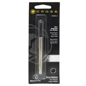 REPUESTO CROSS DELGADO PARA BOLIGRAFO-NEGRO REPUESTO CROSS DELGADO PARA BOLIGRAFO-NEGRO