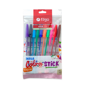 BOLIGRAFO FILGO 1.0MM 10U SURTIDO BOLIGRAFO FILGO 1.0MM 10U SURTIDO